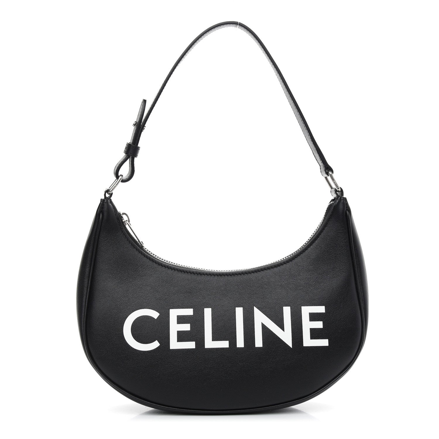 Celine Calfskin Ava Shoulder Bag Black 1 of 9