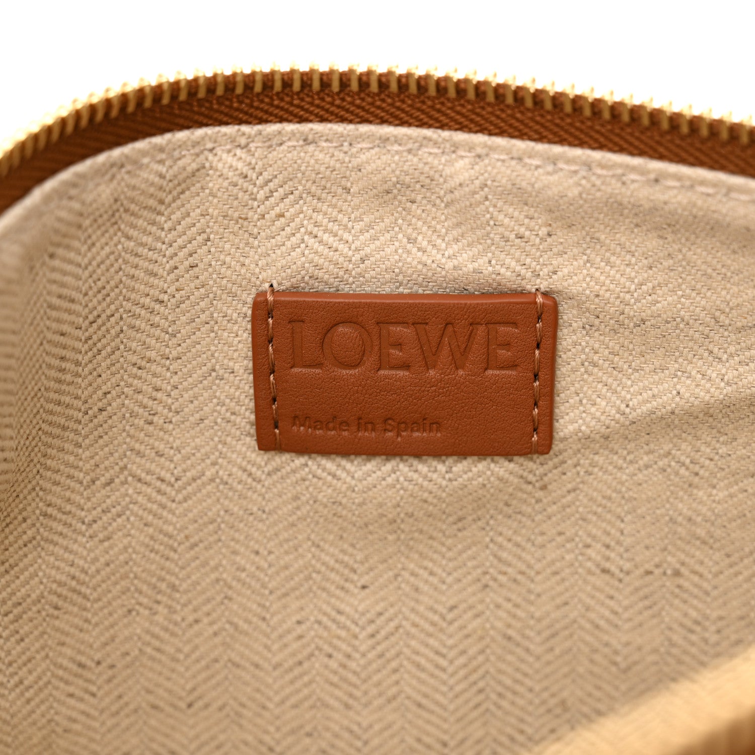 Loewe Calfskin Mini Hammock Hobo Tan 6 of 12