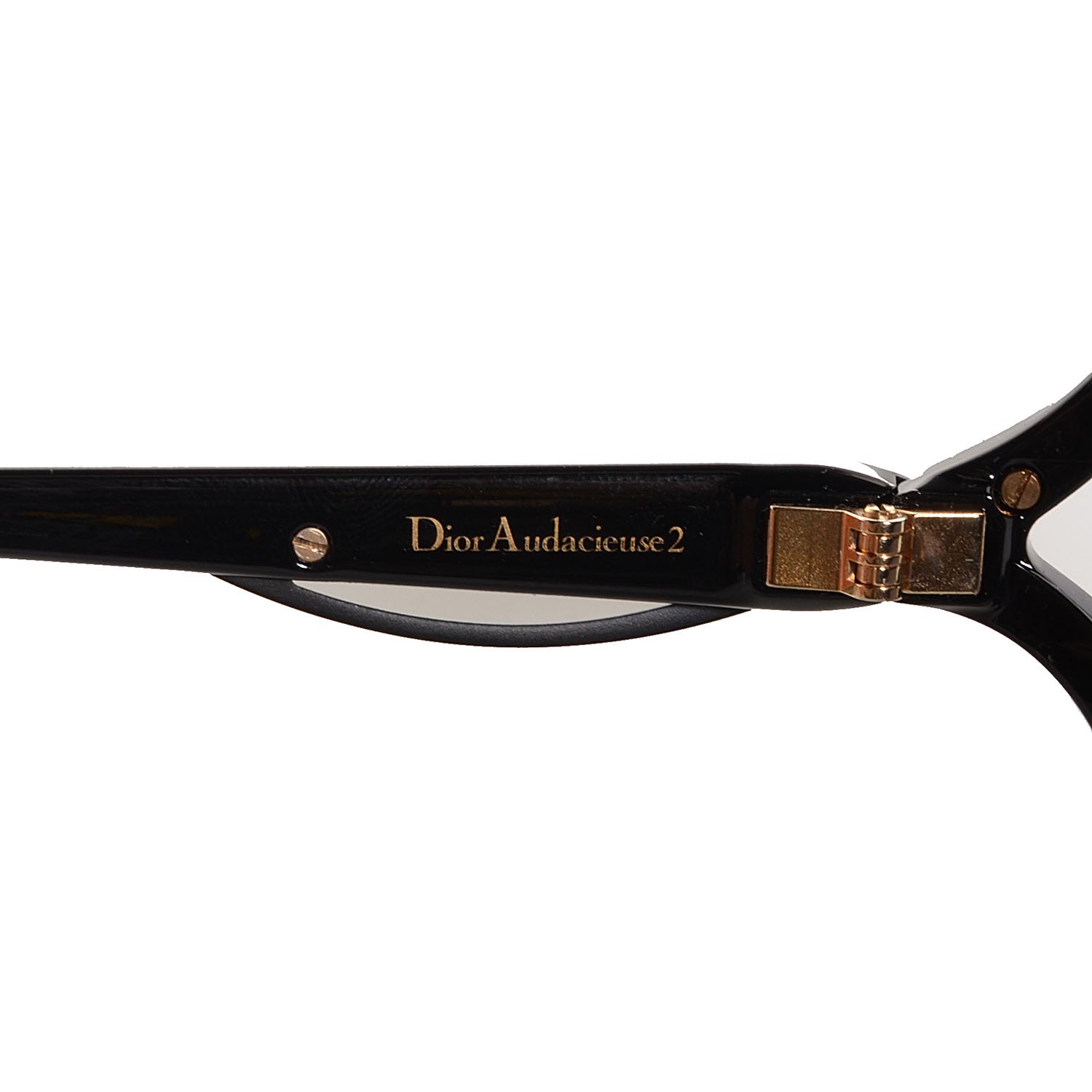 Christian Dior Audacieuse 2 Cat Eye Sunglasses Black 3 of 6