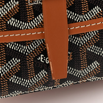 Goyard Goyardine Belvedere II PM Messenger Bag Black Gold 10 of 10