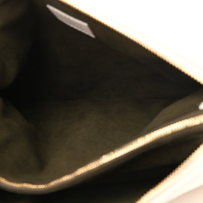 Louis Vuitton Lambskin Embossed Monogram Coussin PM Beige Cream 5 of 11