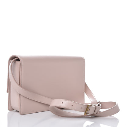 Saint Laurent Smooth Calfskin Suede Medium Bellechasse Bag Marble Pink 3 of 6