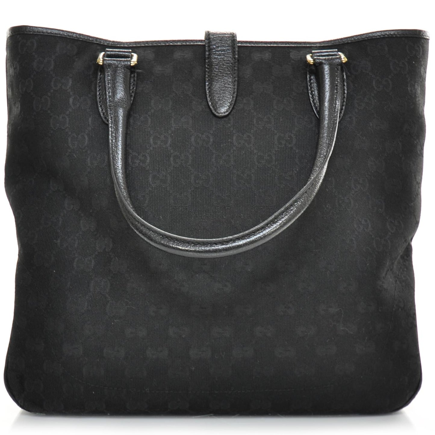 Monogram Piston Tote Black