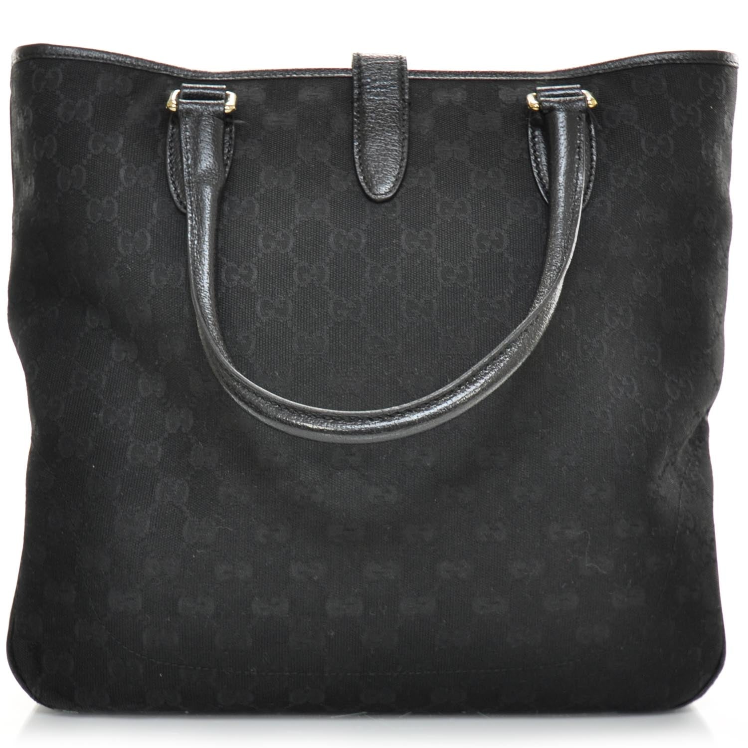 Gucci Monogram Piston Tote Black 4 of 8