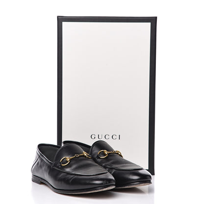 Gucci Lambskin Womens Brixton Horsebit Loafers 36 Black 14 of 14
