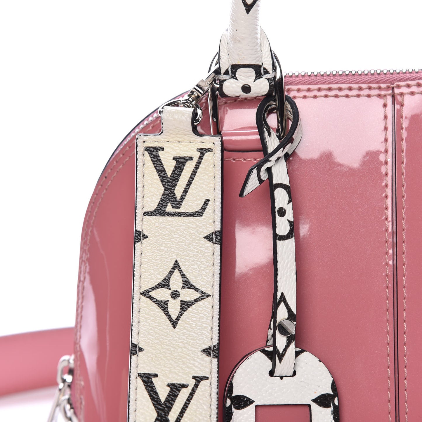 Patent Monogram Alma BB Rose Blush