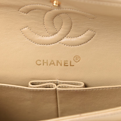 Chanel Lambskin Quilted Small Double Flap Beige 5 of 15