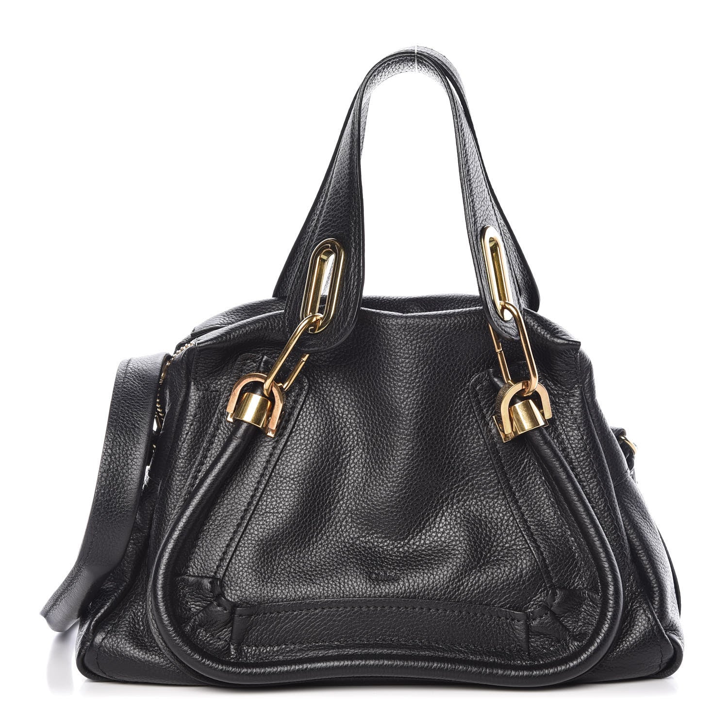 Chloe Calfskin Small Paraty Black 1 of 8