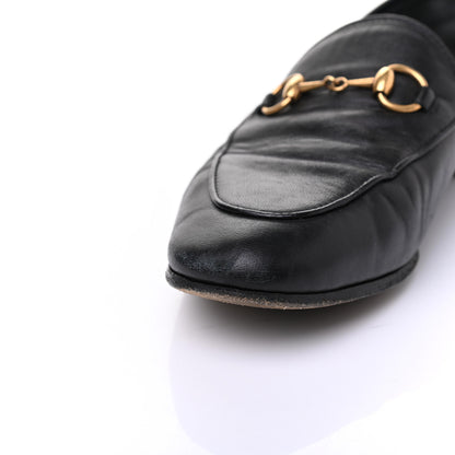 Gucci Lambskin Womens Brixton Horsebit Loafers 36 Black 14 of 19