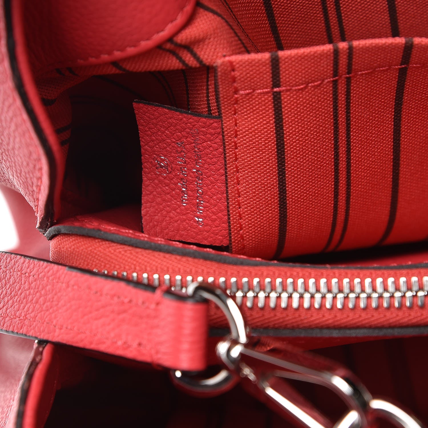 Louis Vuitton Empreinte Montaigne MM Poppy 8 of 16