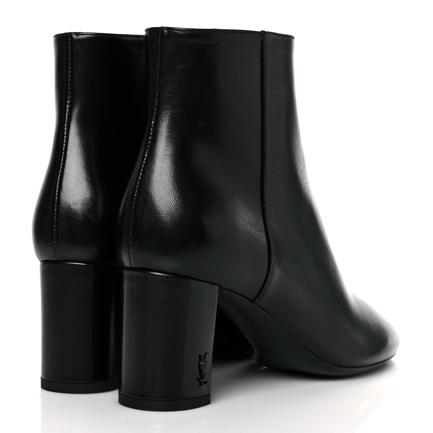 Saint Laurent Nappa Loulou Ankle Zip Boot 36 Black 4 of 8