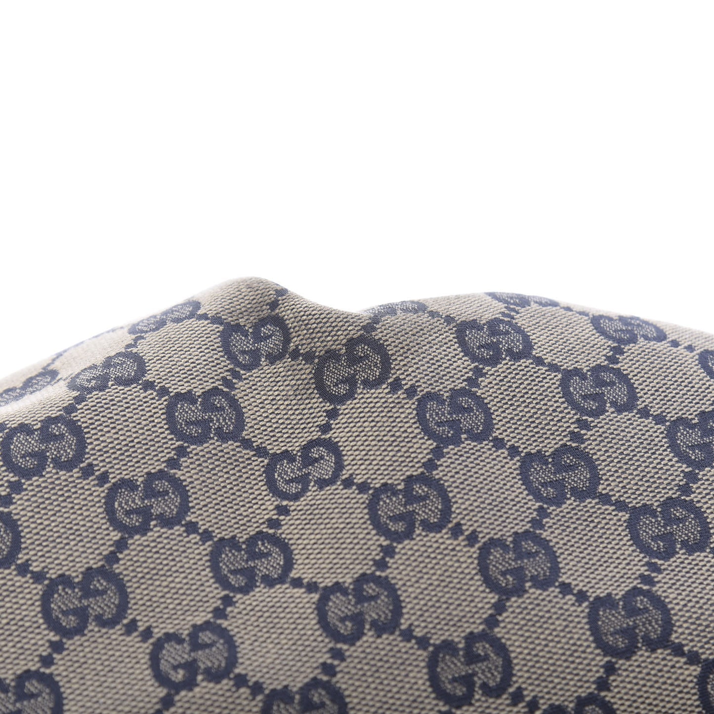 Monogram Calfskin Large Sukey Tote Beige Blue