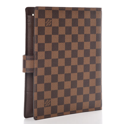 Louis Vuitton Damier Ebene Large Ring Agenda Cover 3 of 12