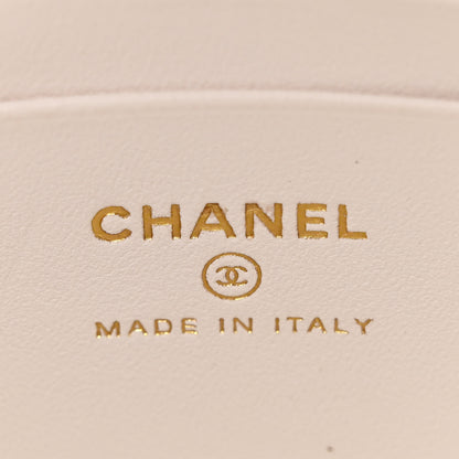 Chanel Lambskin Quilted Mini Backpack White Black 6 of 11