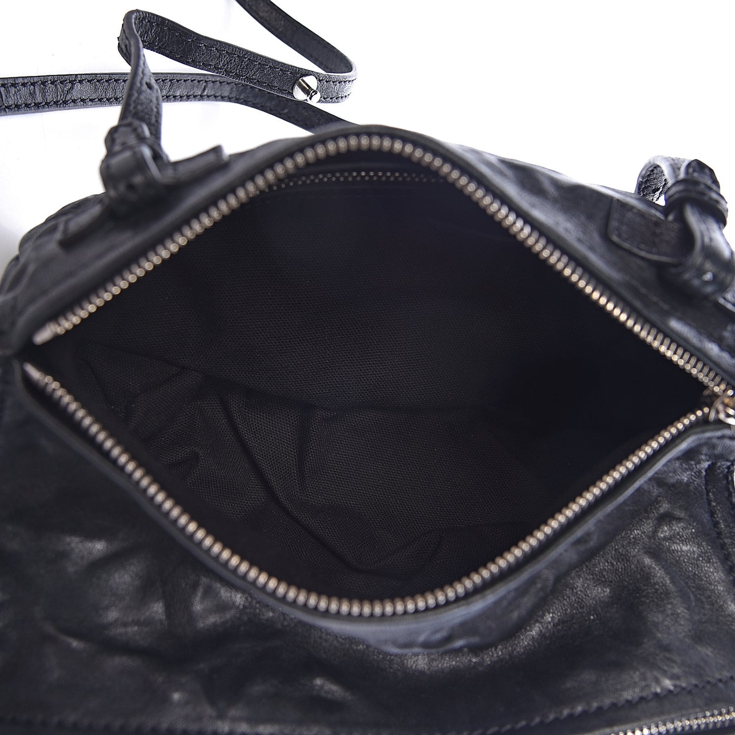 Tumbled Sheepskin Mini Pandora Black