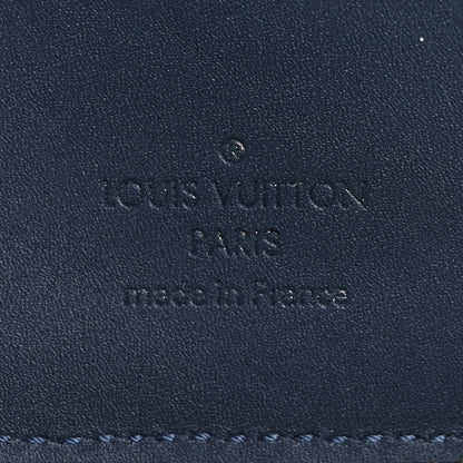 Louis Vuitton Hickory Stripes Denim Monogram Watercolor Wallet On Strap Blue 6 of 8