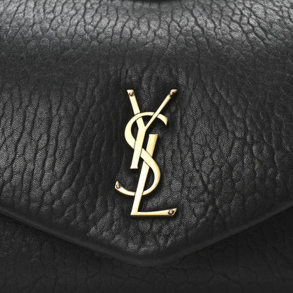 Saint Laurent Grained Lambskin Large Calypso Black 8 of 10