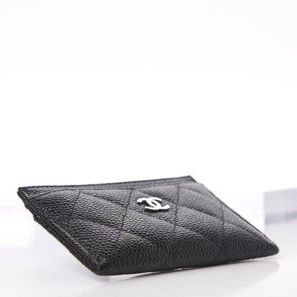 Chanel Caviar Quilted Card Holder Black 4 of 9