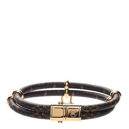 Louis Vuitton Monogram Keep It Twice Bracelet 19 3 of 4