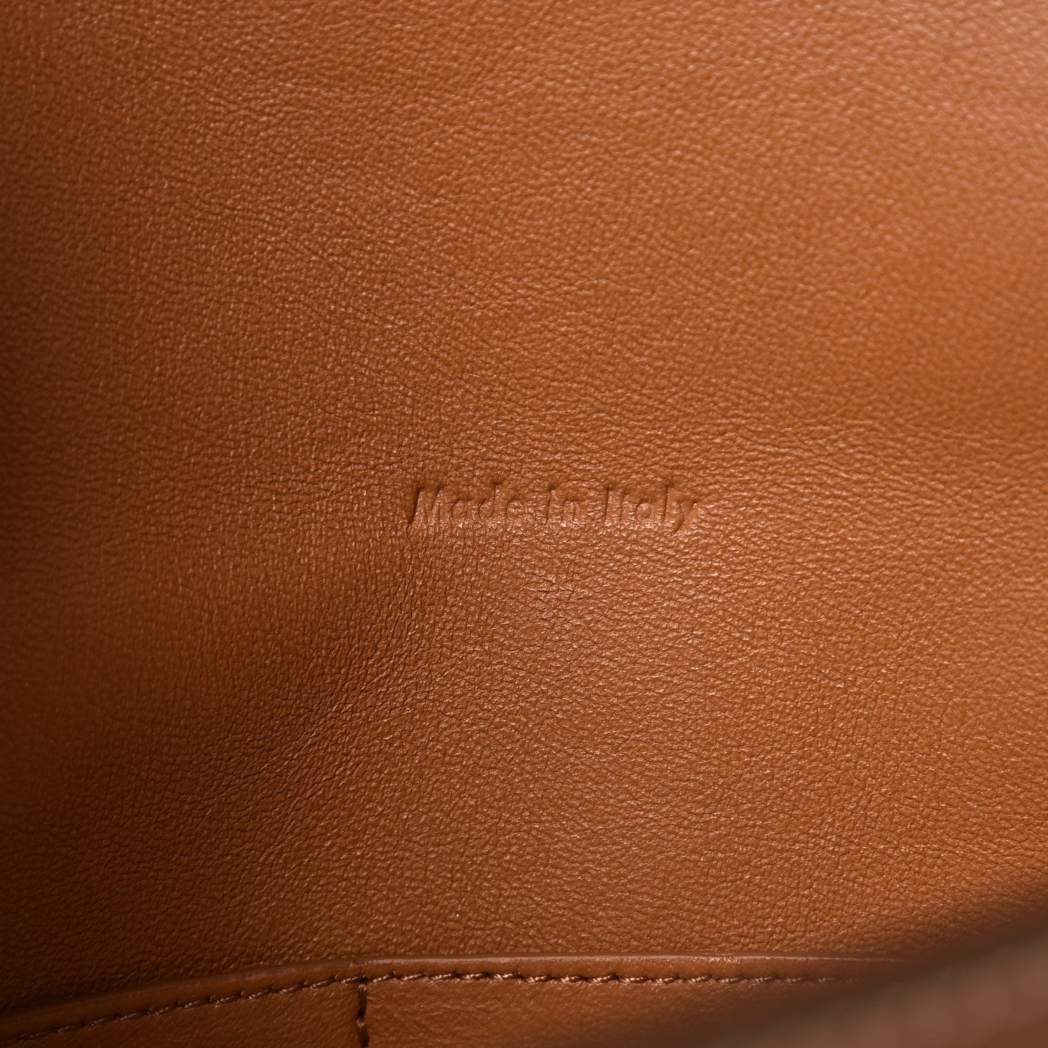 Celine Palmelato Calfskin Medium Trotteur Tan 6 of 7