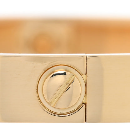 Cartier 18K Yellow Gold LOVE Bracelet 17 6 of 8