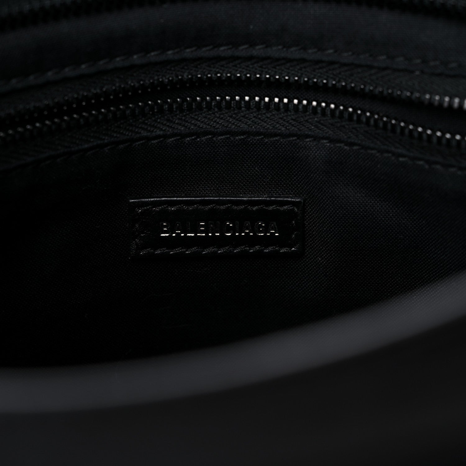 Balenciaga Matte Supple Lambskin Crocodile Embossed Classic Black Hardware S City Black 6 of 14