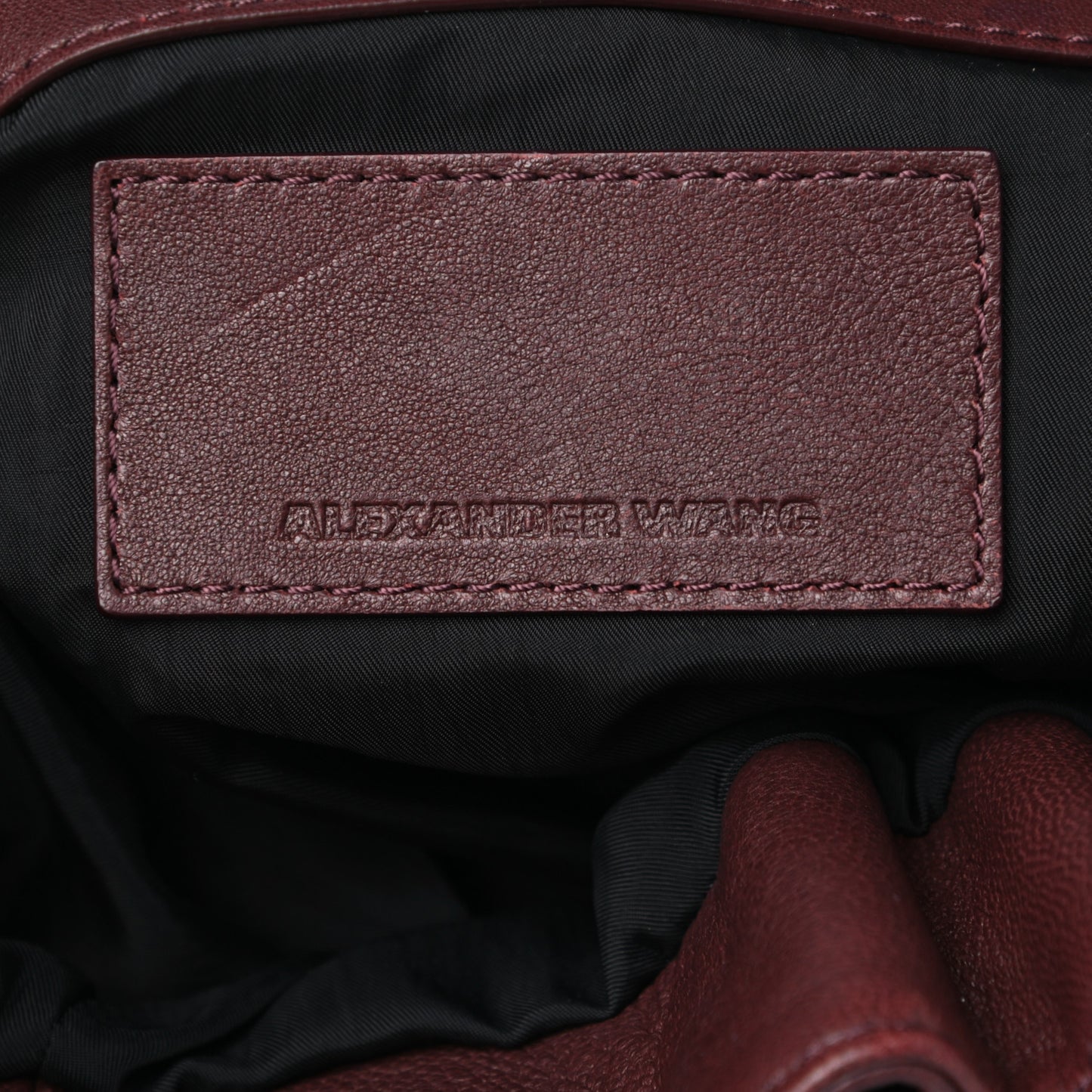 Lambskin Marti Backpack Burgundy