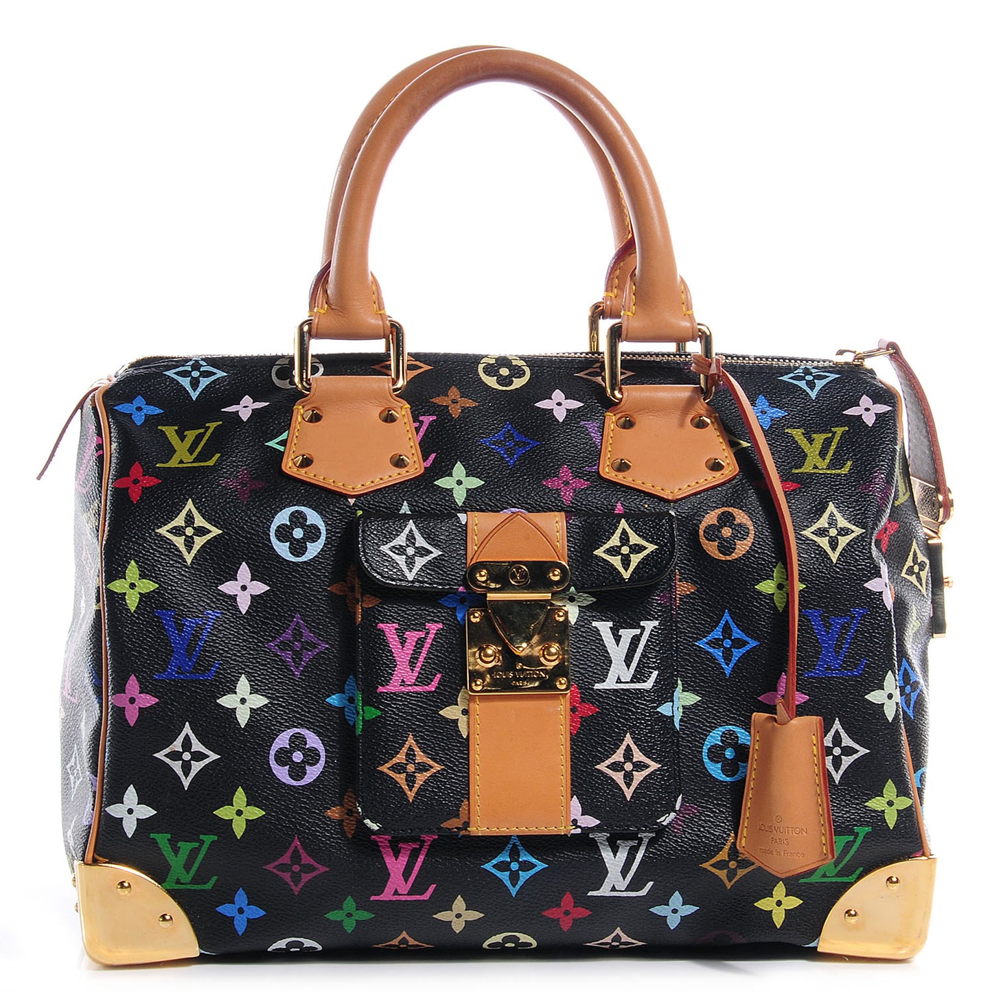 Monogram Multicolor Speedy 30 Black