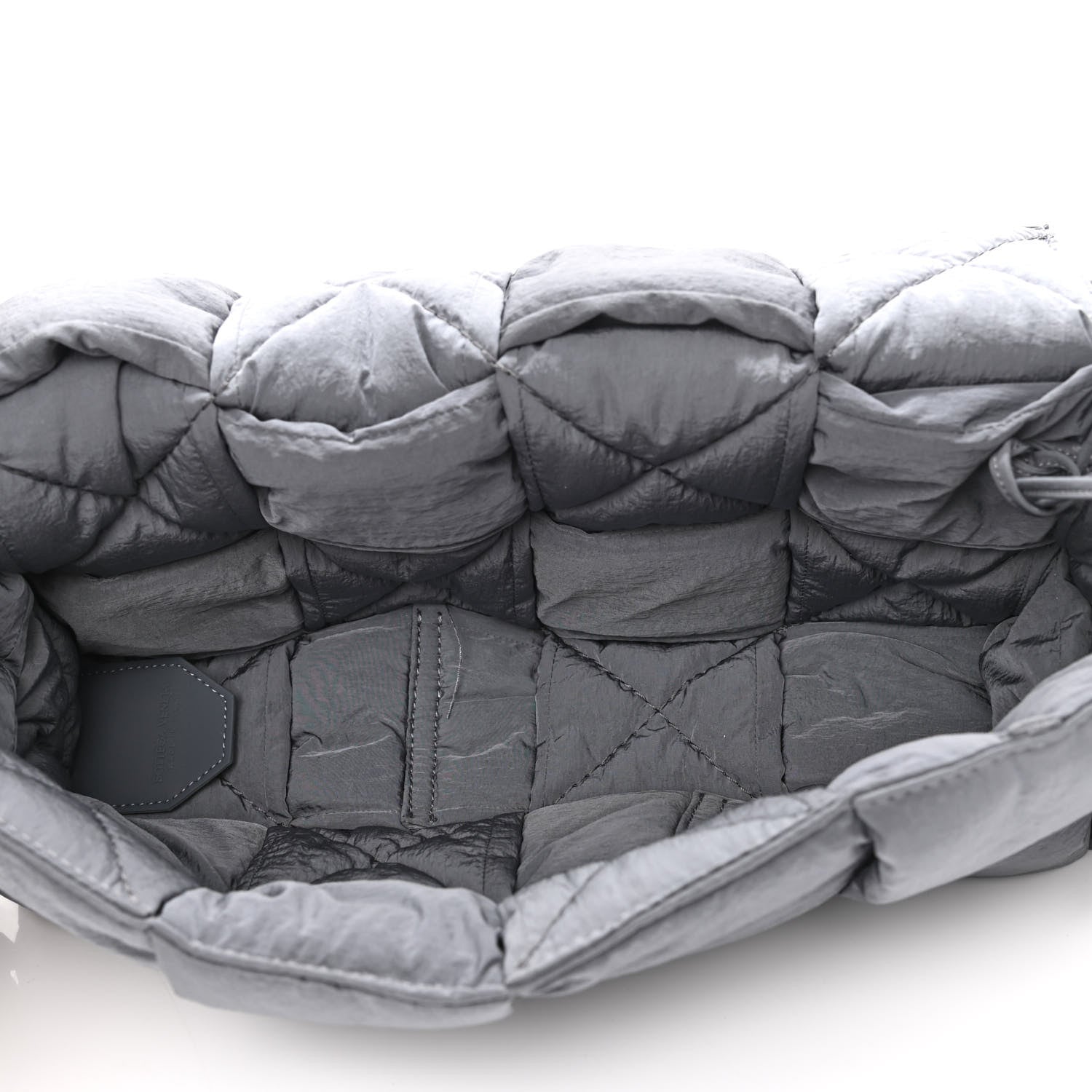 Bottega Veneta Nylon Intrecciato Padded Tech Cassette Bag Thunder 6 of 14
