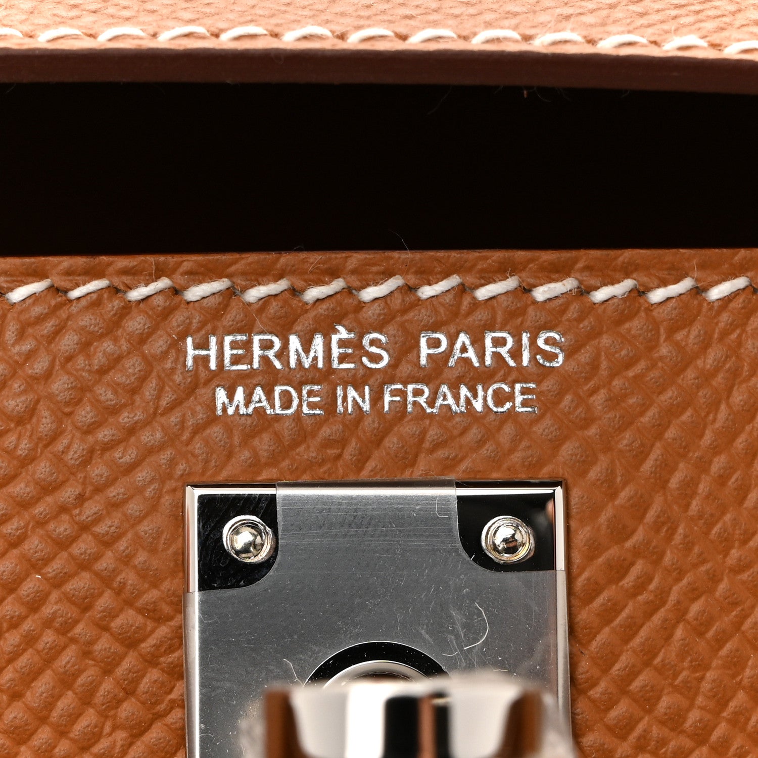 Hermes Epsom Mini Kelly Sellier 20 Gold 6 of 10