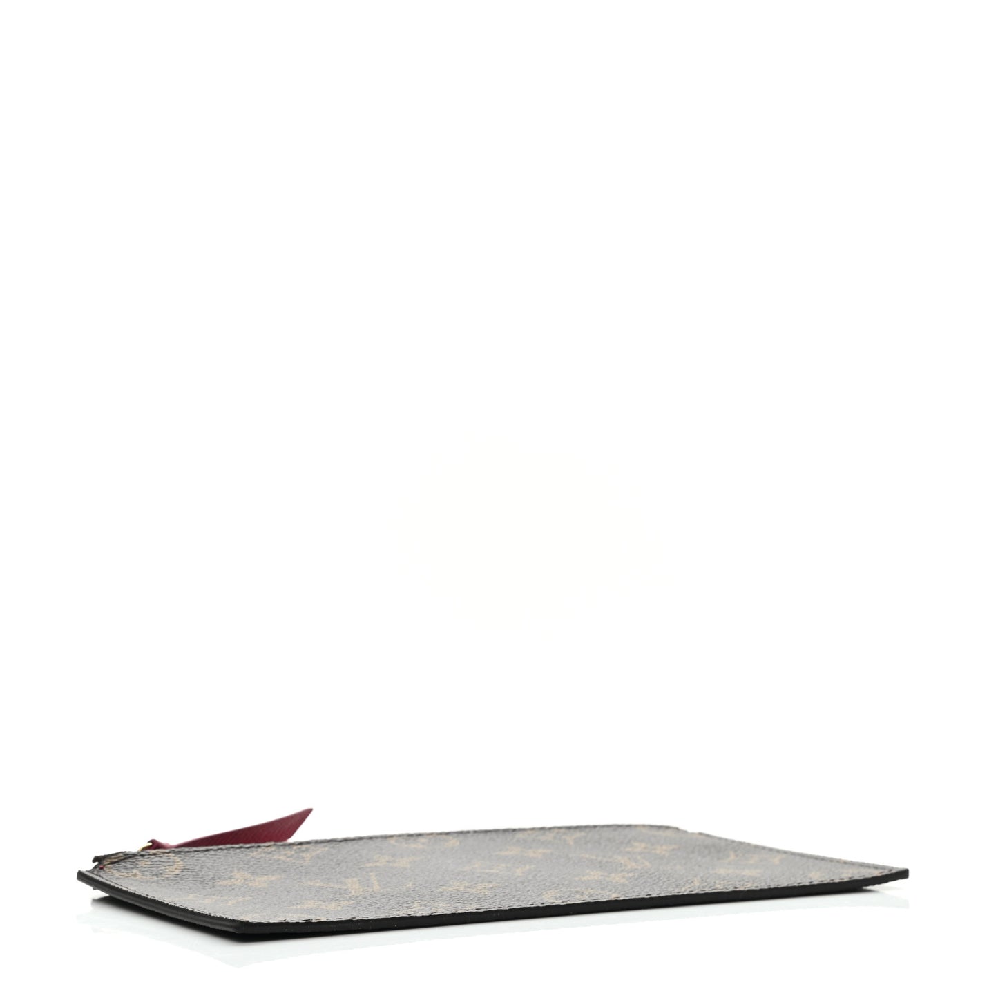 Monogram Felicie Chain Wallet Zippered Insert Fuchsia