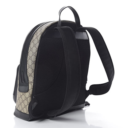 Gucci GG Supreme Monogram Medium Backpack Black 3 of 11