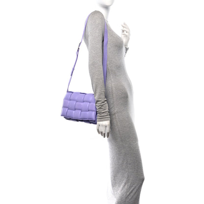 Bottega Veneta Nappa Maxi Intreccio Padded Cassette Crossbody Bag Lavender 2 of 12