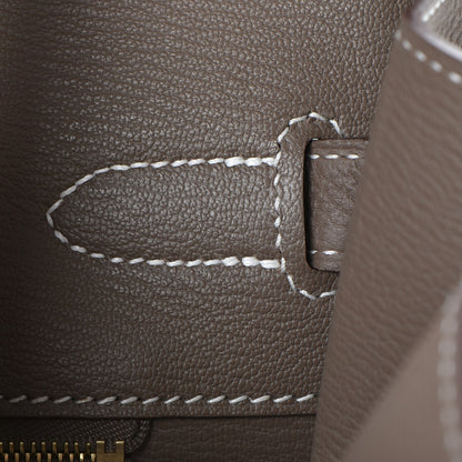 Hermes Togo Birkin 35 Etoupe 21 of 38