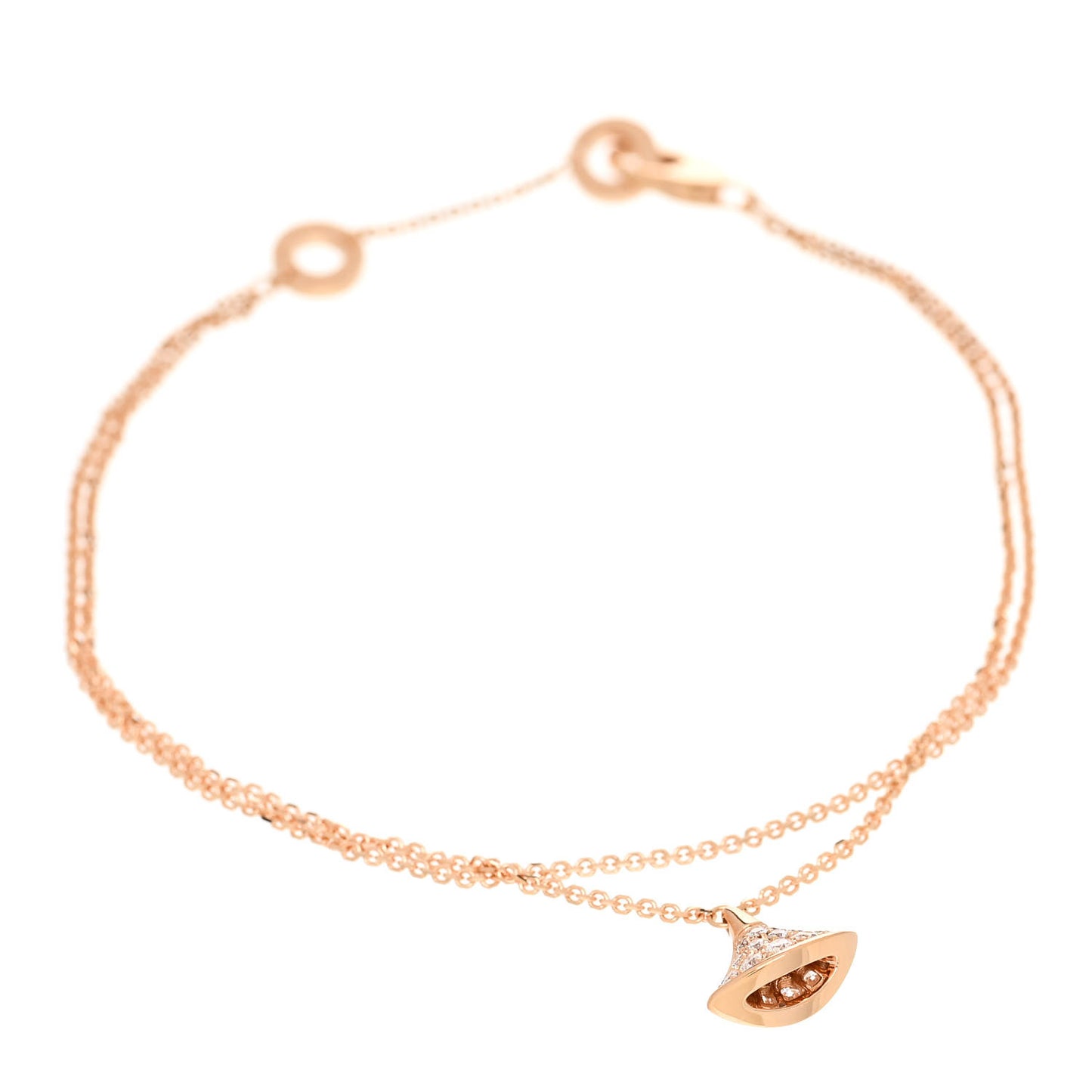 18K Rose Gold Diamond Divas' Dream Bracelet ML