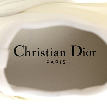Christian Dior Technical Fabric Rubber Womens D-Connect Sneakers 38.5 White 7 of 8
