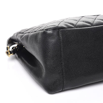 Chanel Caviar Quilted Grand Shopping Tote GST Black 9 of 11