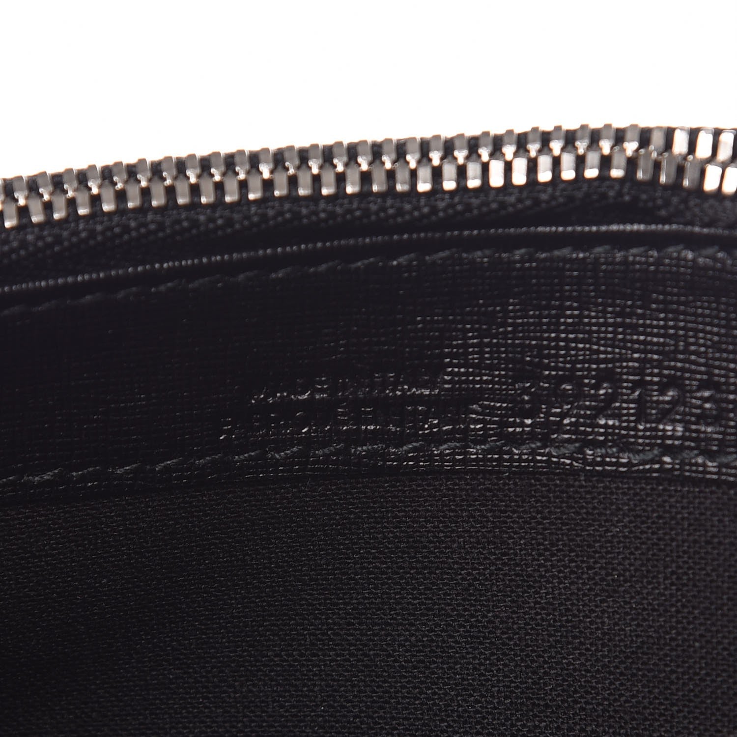 Balenciaga Saffiano Square Check Wallet Black White 7 of 8