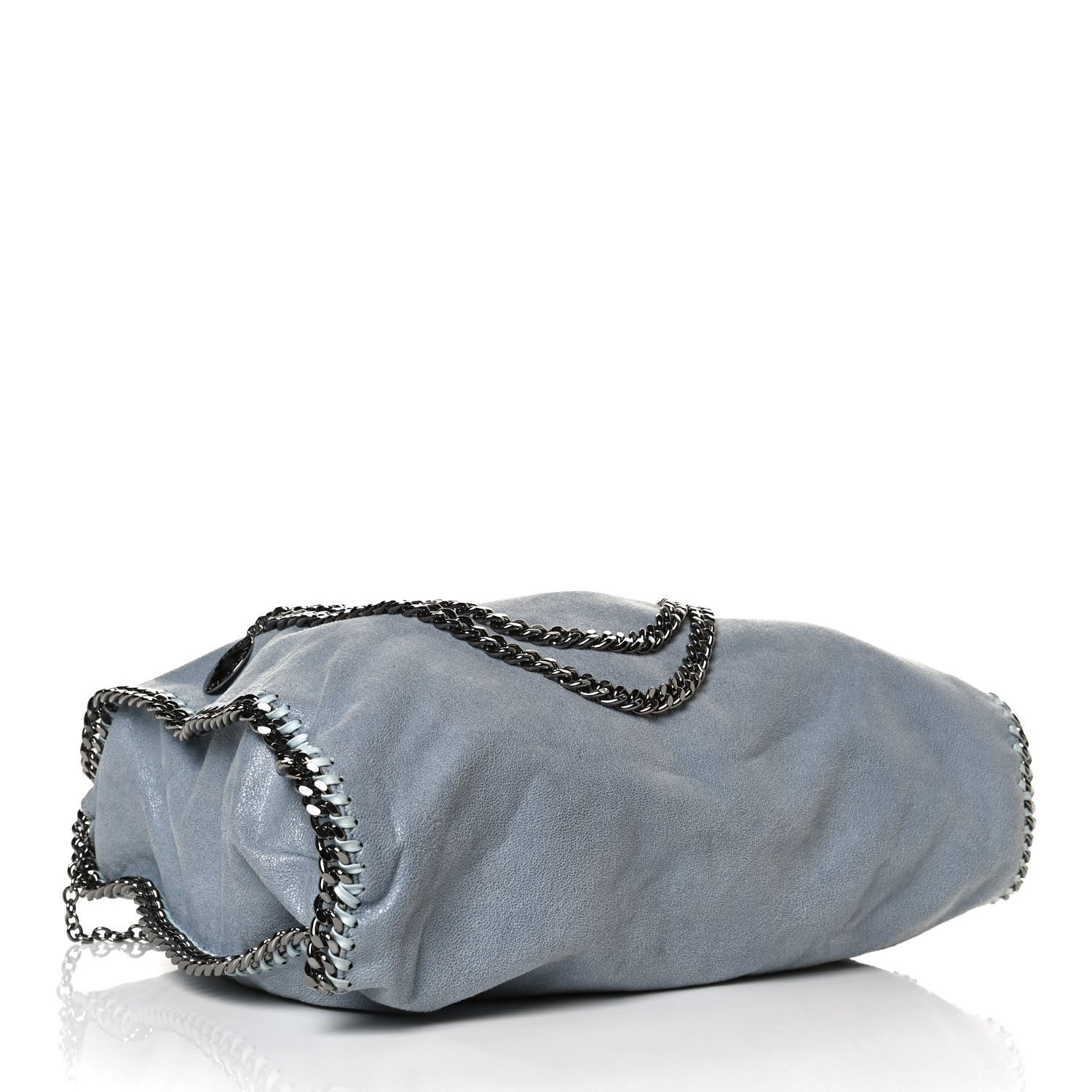 Stella McCartney Shaggy Deer Big Falabella Tote Duck Blue 3 of 12