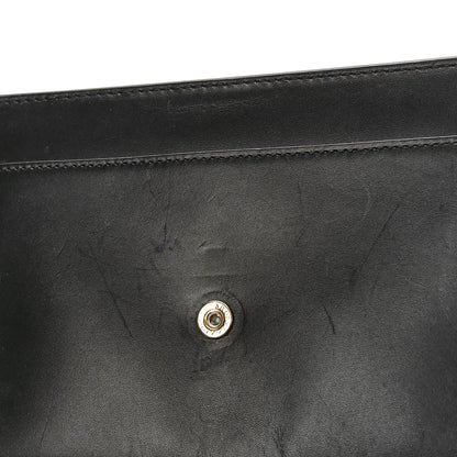 Bulgari Calfskin Serpenti Forever Chain Wallet Black 9 of 10