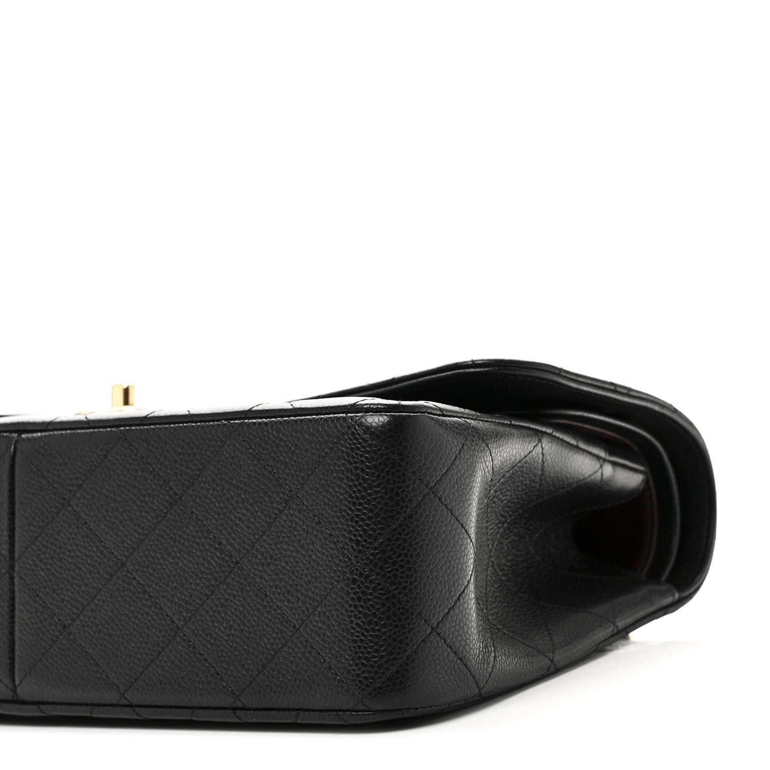 Chanel Caviar Quilted Jumbo Double Flap Black 10 of 11