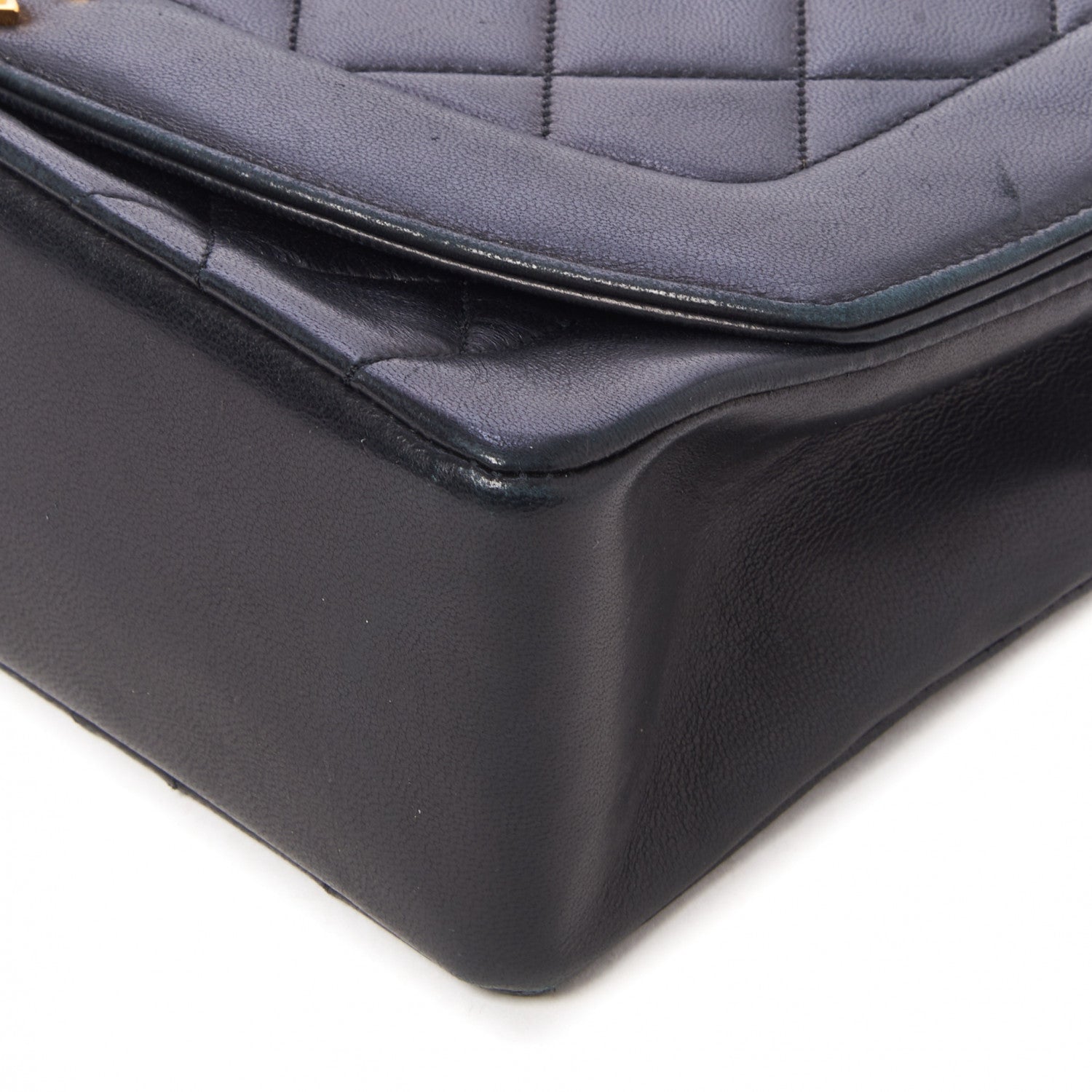 Chanel Lambskin Quilted Medium Single Flap Black 5 of 10