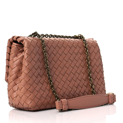 Bottega Veneta Nappa Intrecciato Baby Olimpia Shoulder Bag 2 of 5