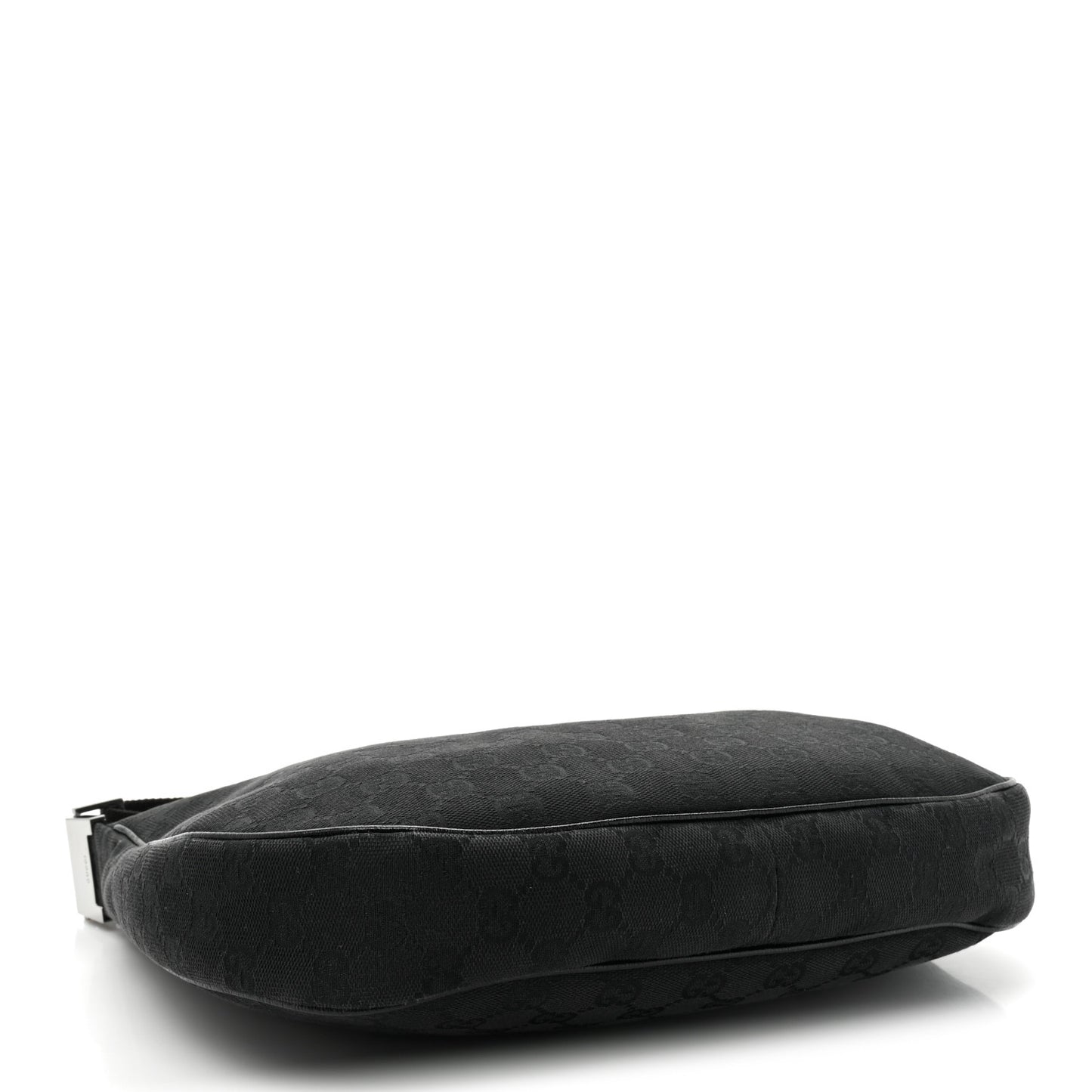 Monogram Medium Half Moon Hobo Black