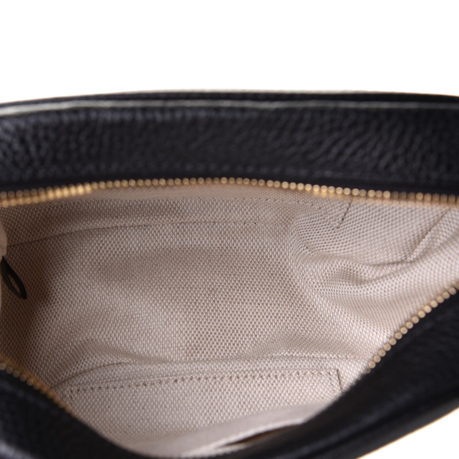Gucci Pebbled Calfskin Small Soho Disco Bag Black 4 of 5