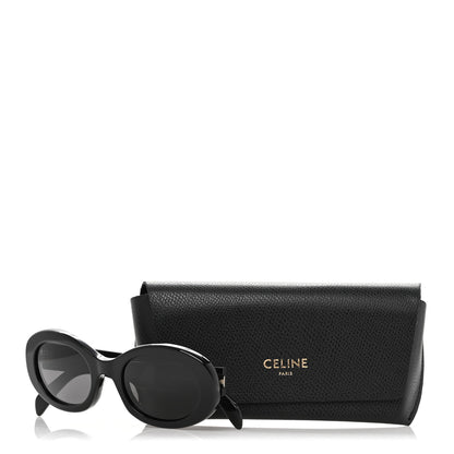 Celine Acetate Triomphe 01 Sunglasses CL 40194U Black 8 of 8
