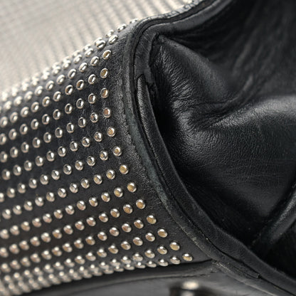 Saint Laurent Calfskin Studded Small Sac De Jour Black 11 of 19
