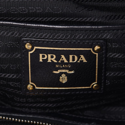 Prada Glace Calf Hobo Black 8 of 11