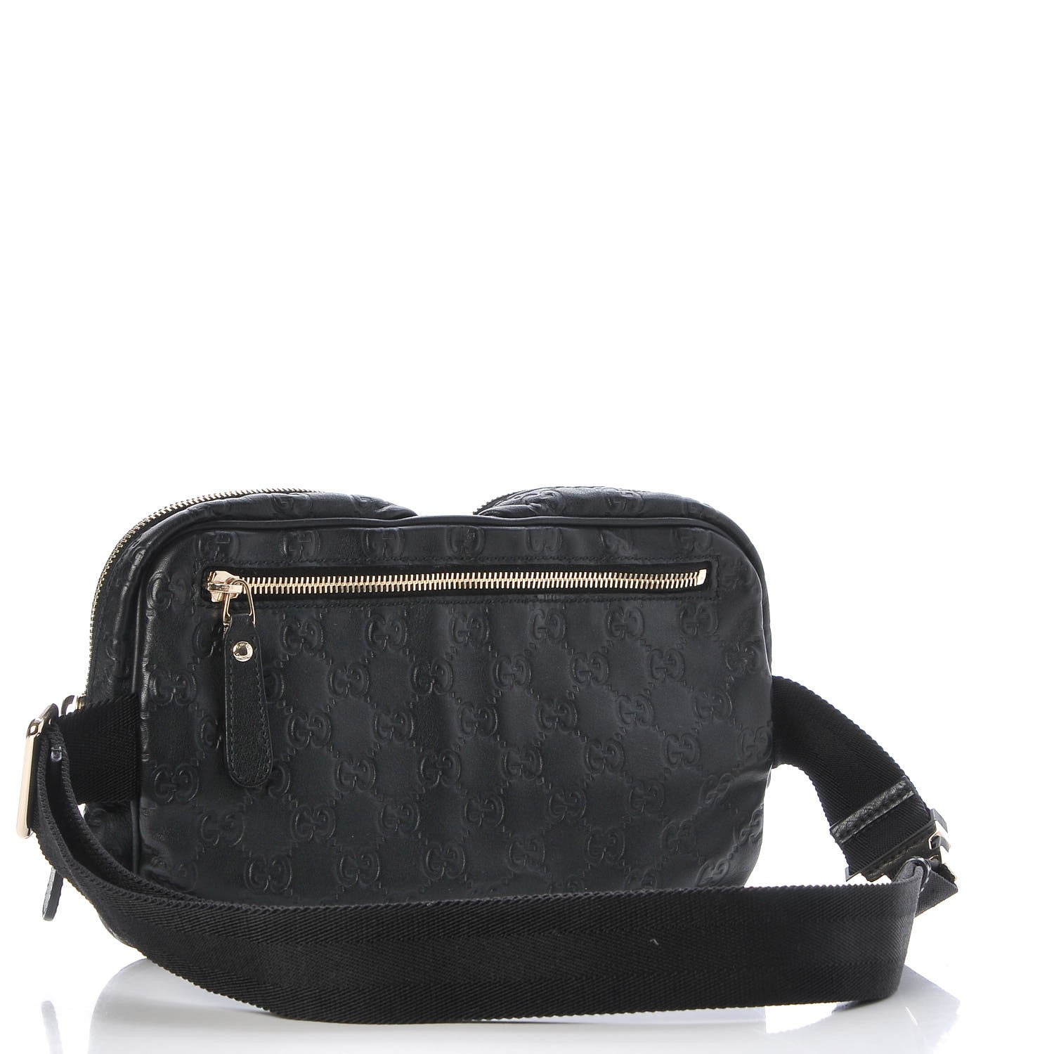 Gucci Guccissima Belt Bag Black 3 of 10