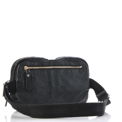 Gucci Guccissima Belt Bag Black 3 of 10